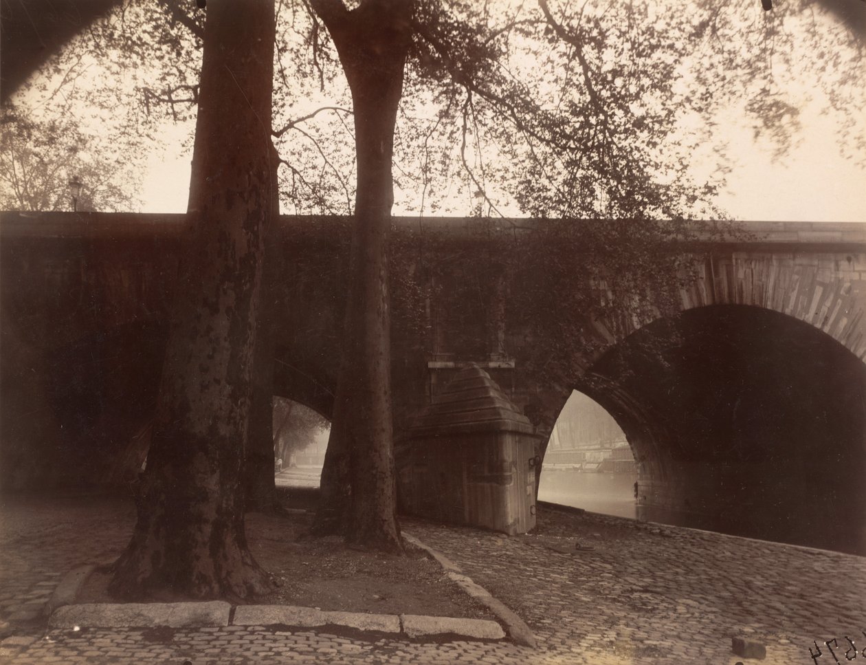 Pont Marie door Eugène Atget