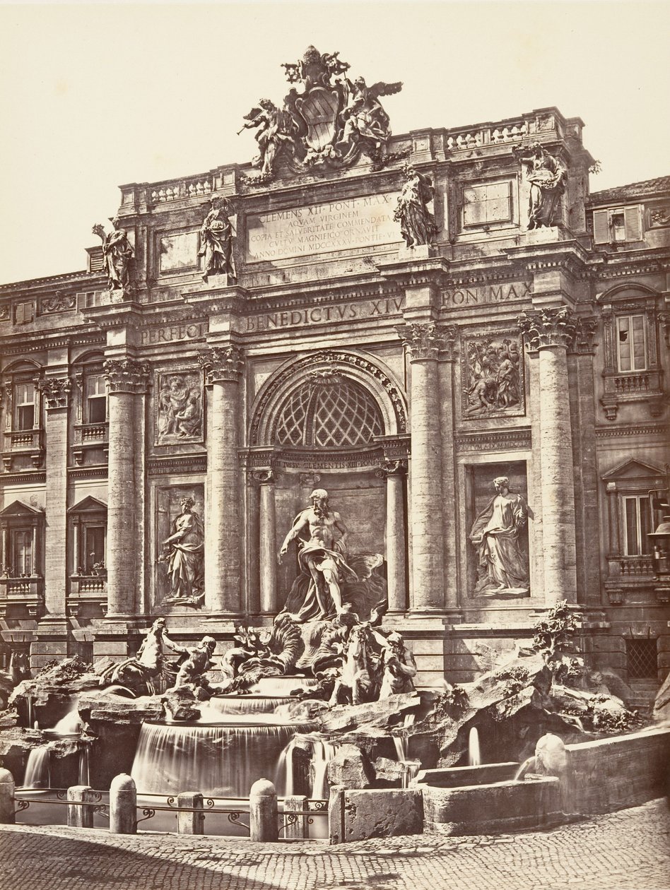 Fontana di Trevi door Eugène Constant