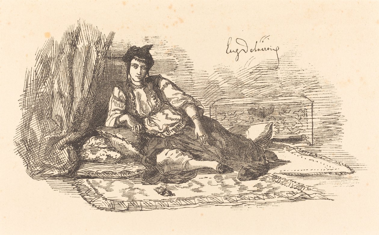 Joodse vrouw van Algiers (Juive d