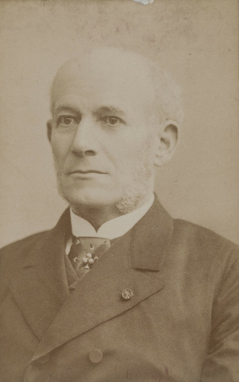 Portret van Constant-Louis-Jean-Benjamin Jaurès (1823-1889), (admiraal, diplomaat, politicus) door Eugene Pirou