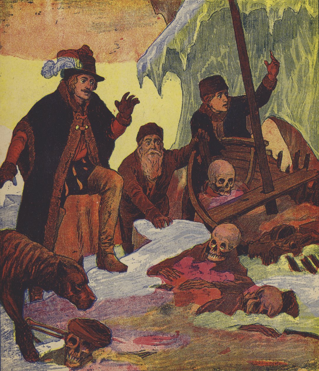 Klaus Störtebeker (kleurenlitho) door European School
