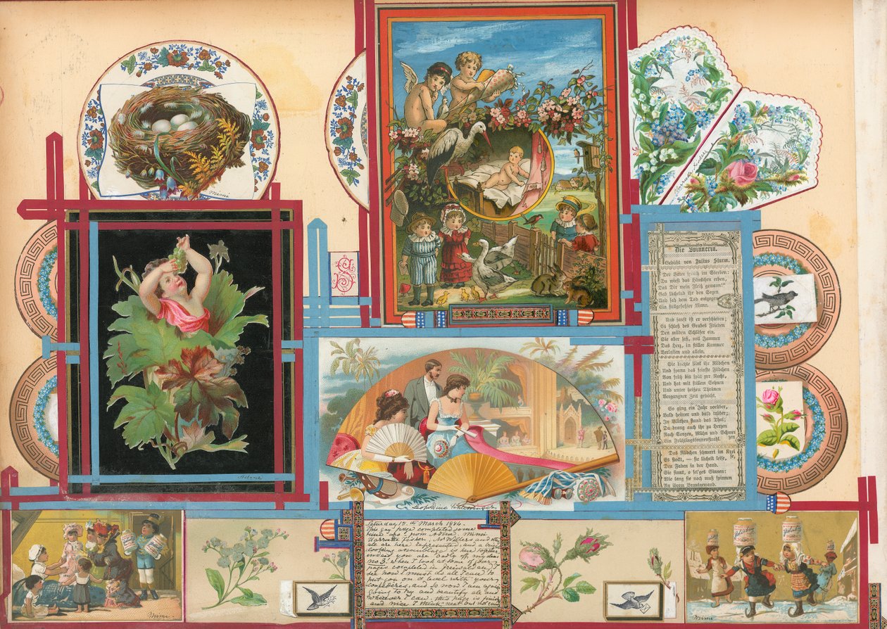 Pagina uit Sammelsurium Deel III (gedrukt materiaal) door European School