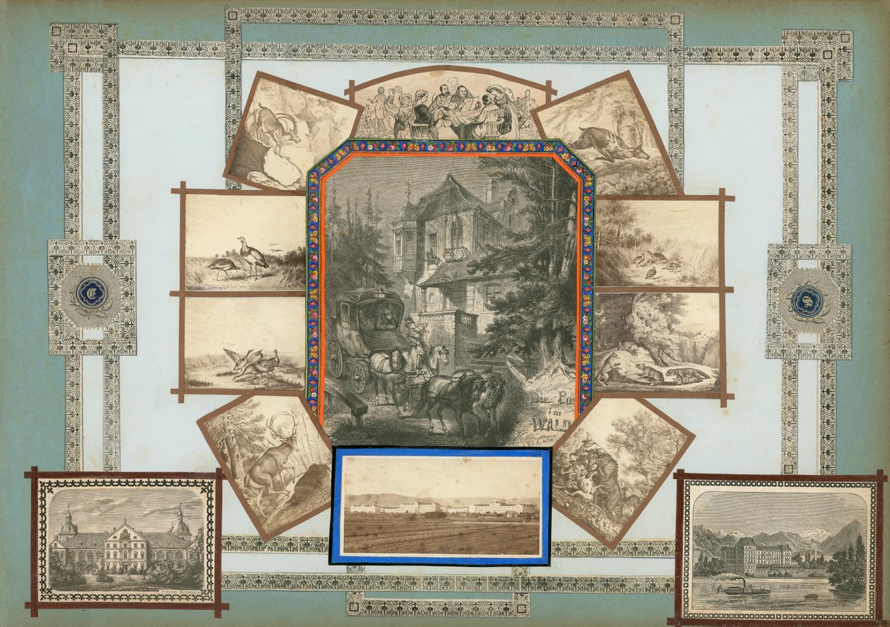 Pagina uit Sammelsurium Deel IV (gedrukt materiaal) door European School