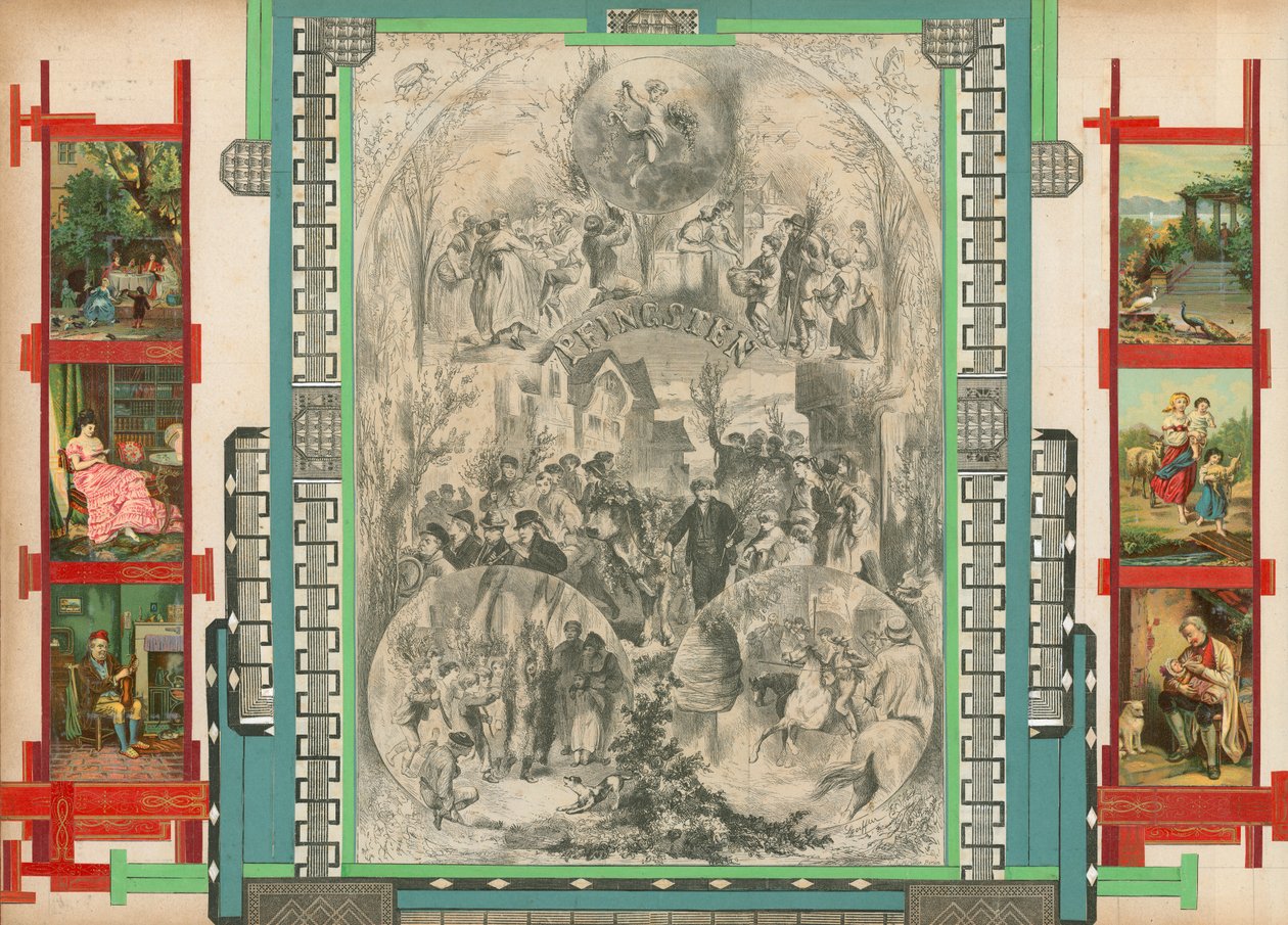 Pagina uit Sammelsurium Deel IV (gedrukt materiaal) door European School