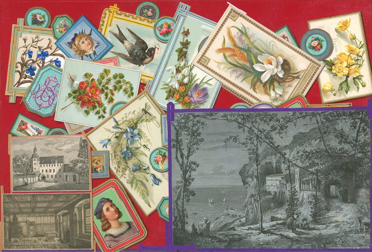 Pagina uit Sammelsurium Deel IX (gedrukt materiaal) door European School