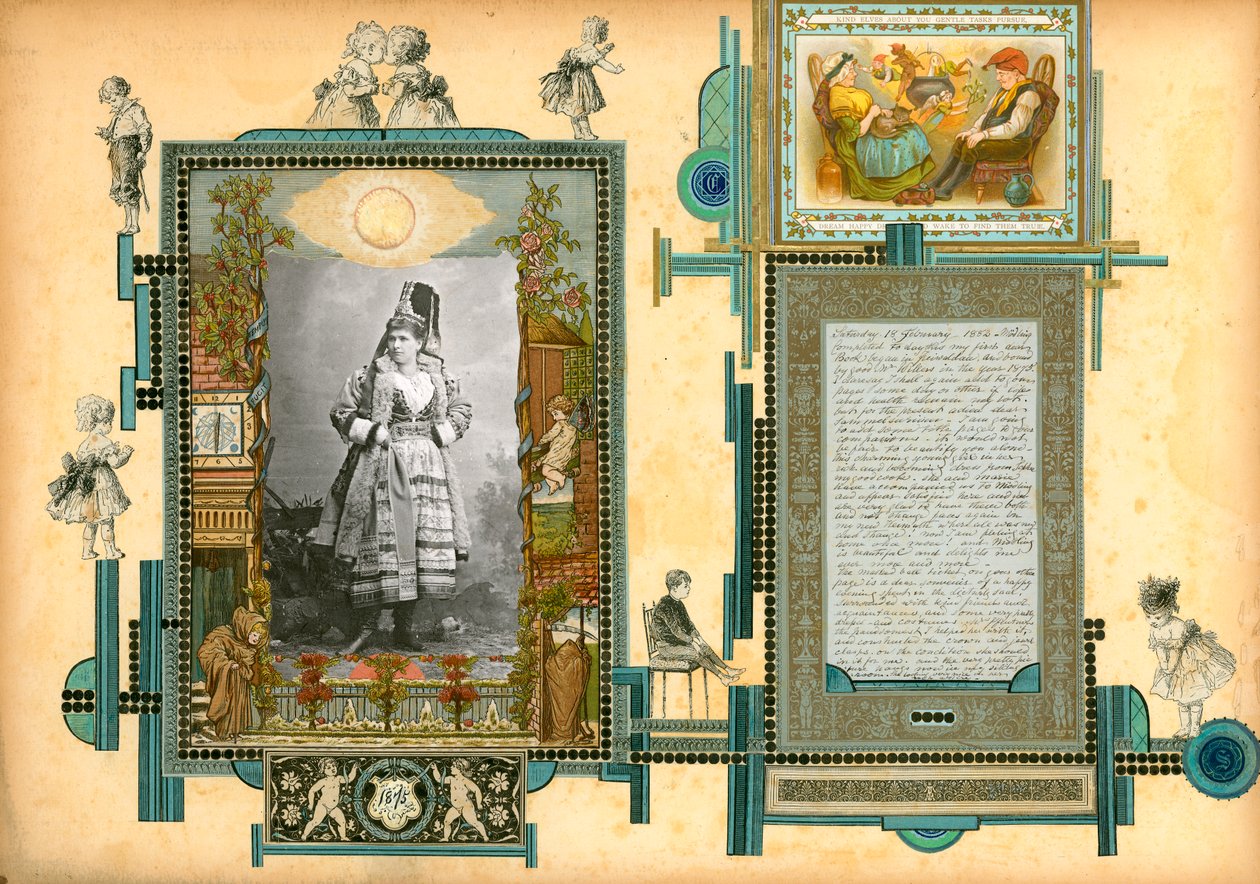 Pagina uit Sammelsurium Deel I (gedrukt materiaal) door European School