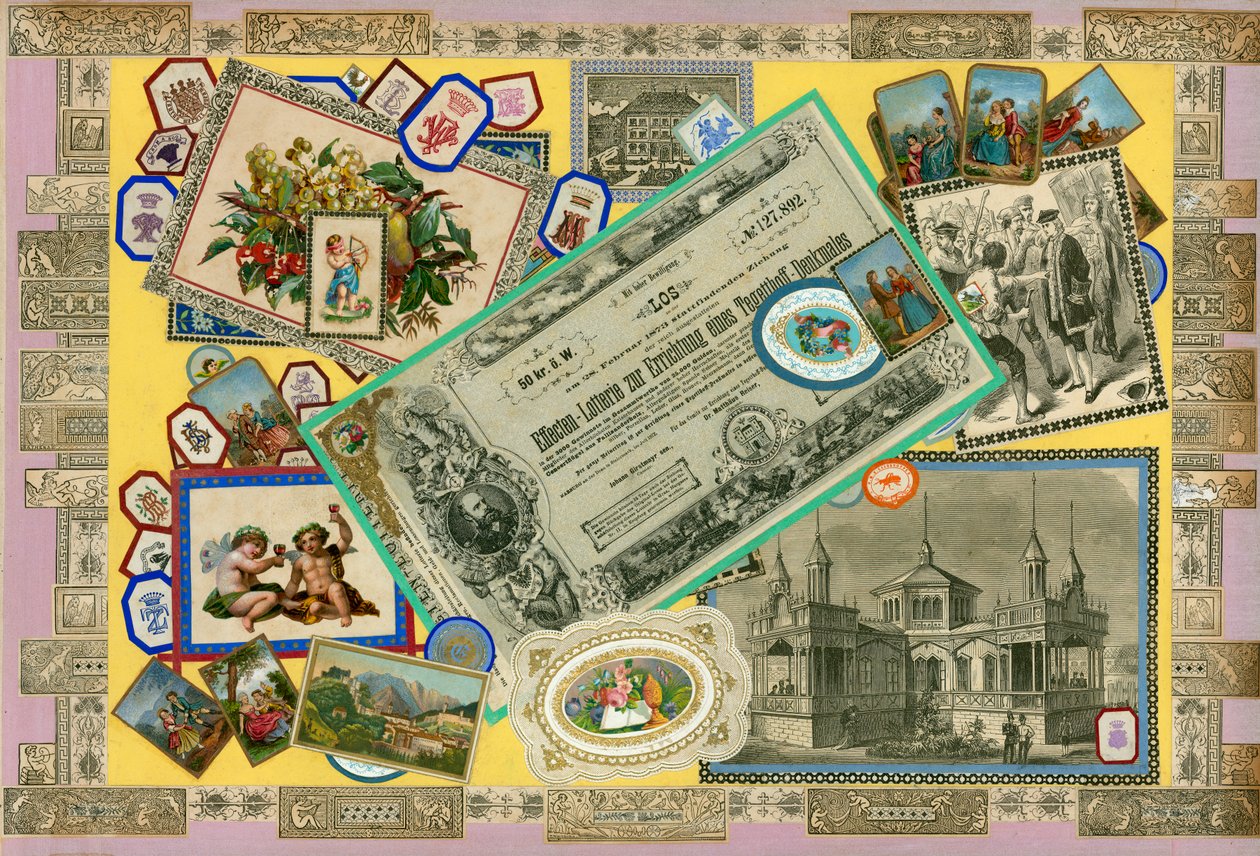 Pagina uit Sammelsurium Deel VIII (gedrukt materiaal) door European School