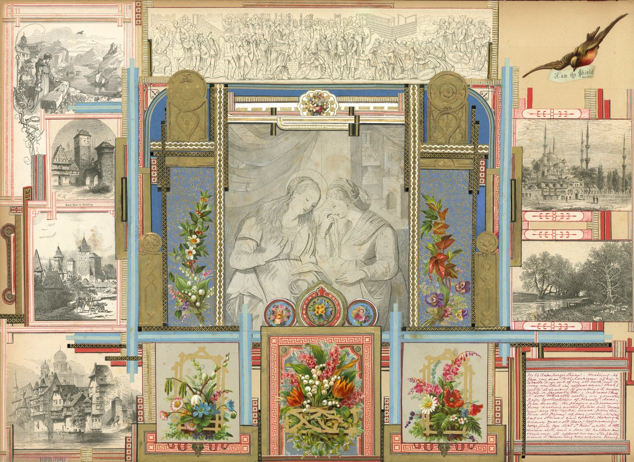 Pagina uit Sammelsurium Deel VI (gedrukt materiaal) door European School