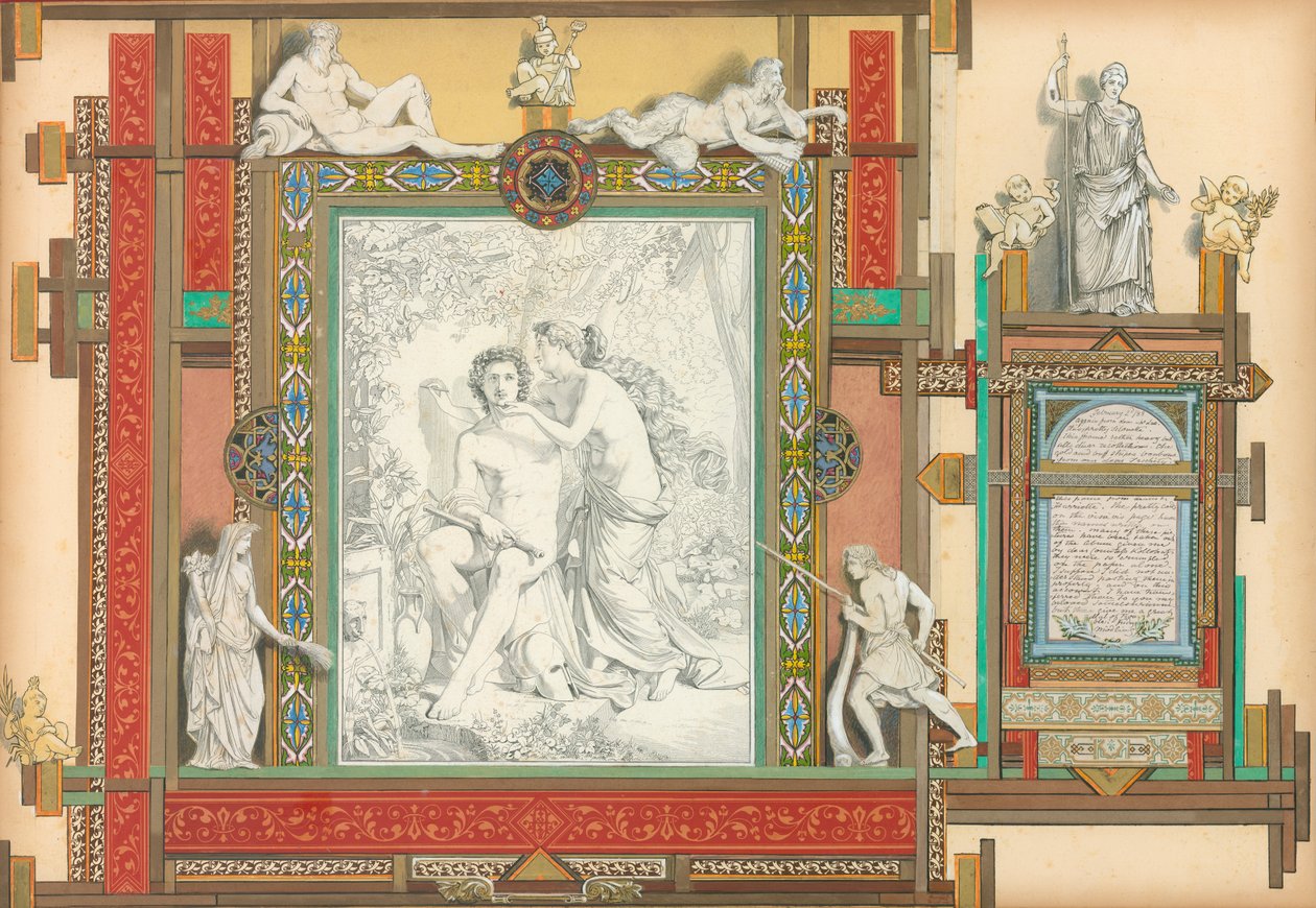 Pagina uit Sammelsurium Deel V (gedrukt materiaal) door European School