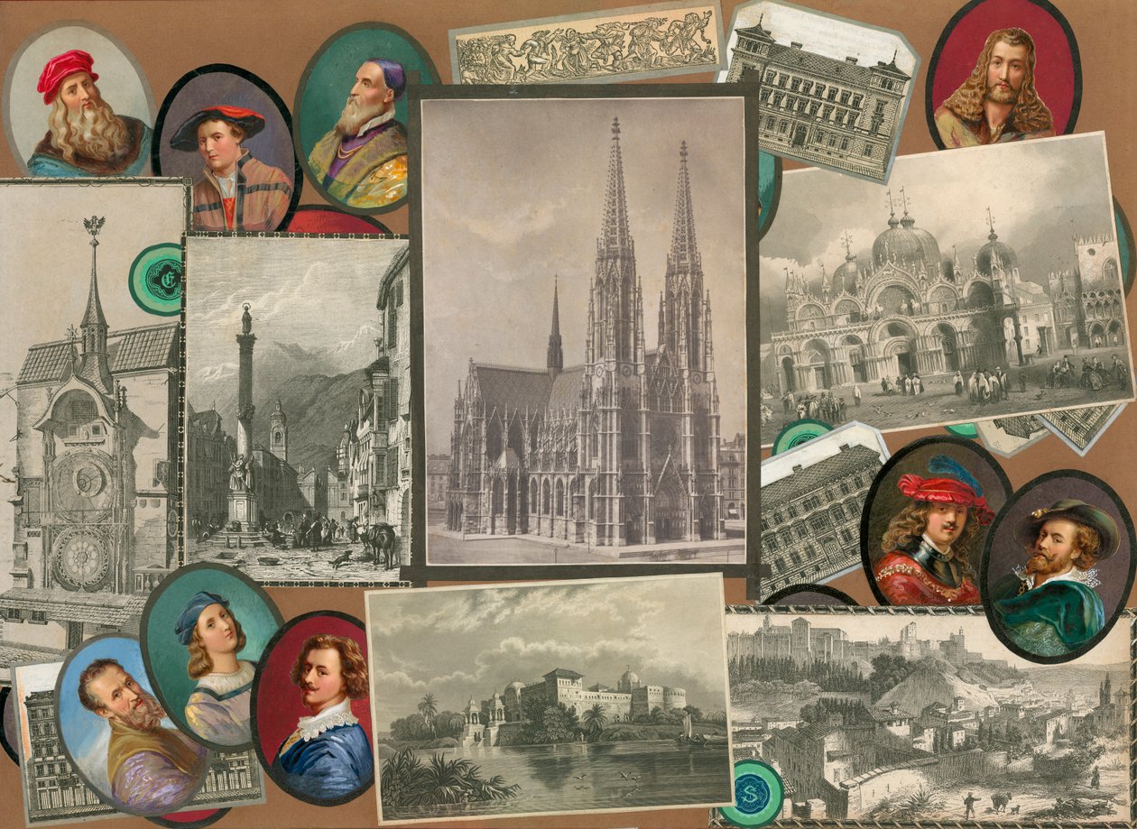 Pagina uit Sammelsurium Deel XI (gedrukt materiaal) door European School
