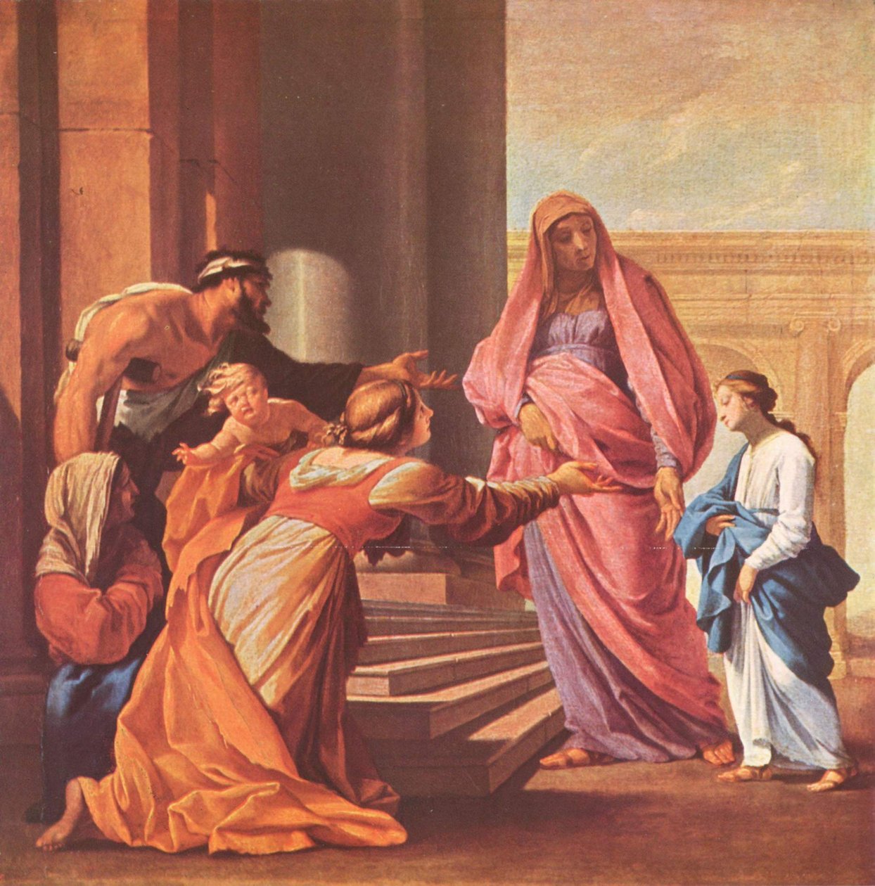 Presentatie van de Maagd door Eustache Le Sueur