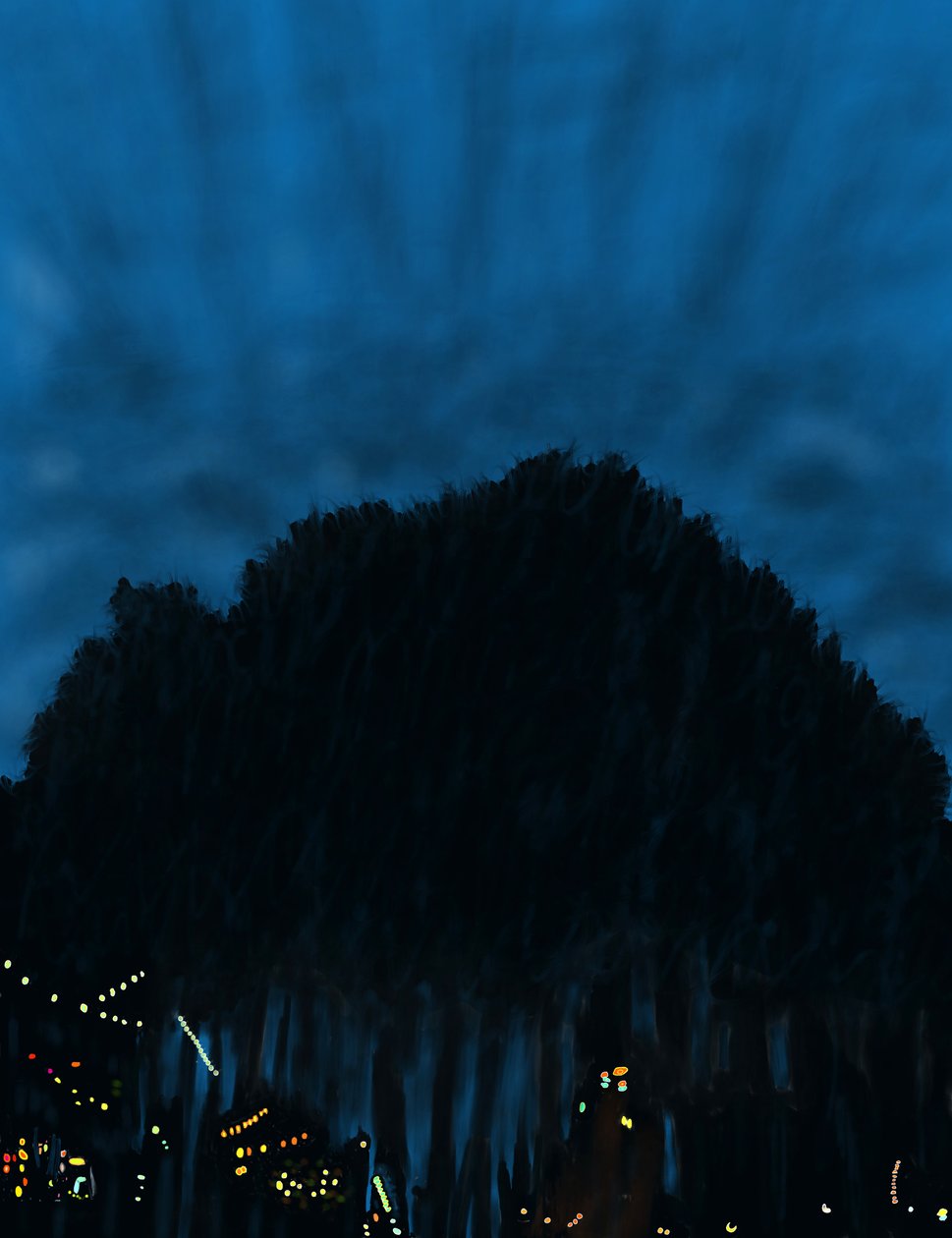 Ketting Lichtjes van Brooklyn Bridge door Evan Sklar