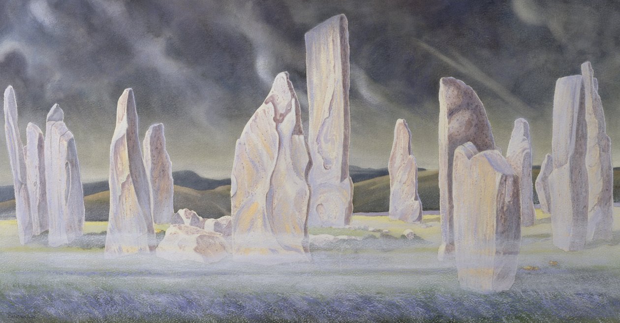 De legende van Callanish, eiland Lewis door Evangeline Dickson