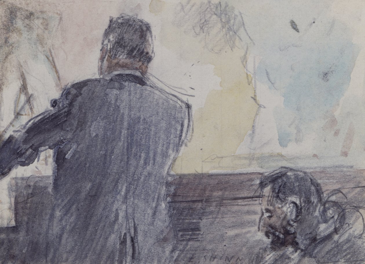 New York Theater door Everett Shinn