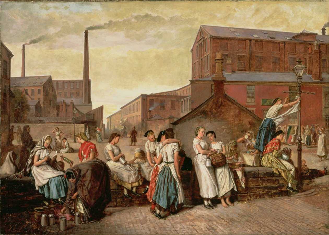 Het Dineruur, Wigan door Eyre Crowe