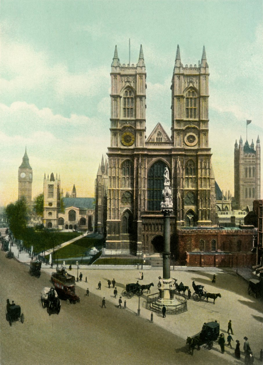 Westminster Abbey, ca. 1900s door Eyre and Spottiswoode