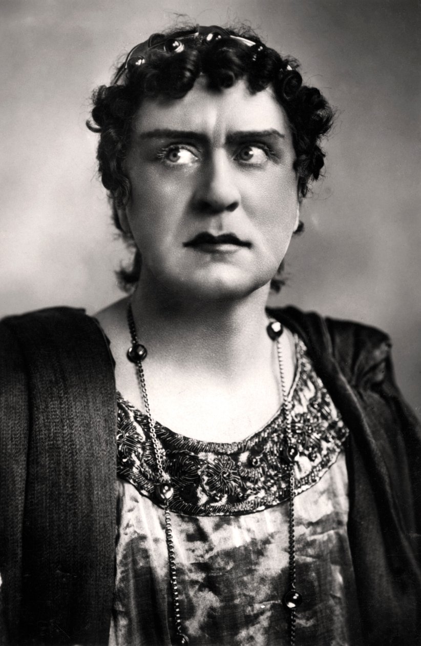 Herbert Beerbohm Tree 1853-1917, Engelse acteur, 1906 door F. W. Burford