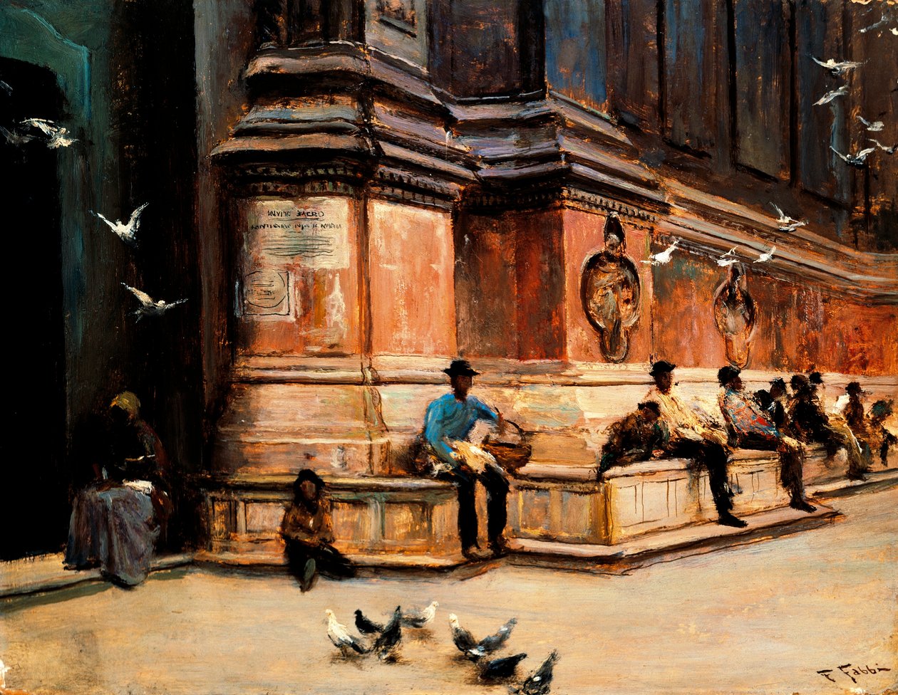Bij San Petronio door Fabio Fabbi