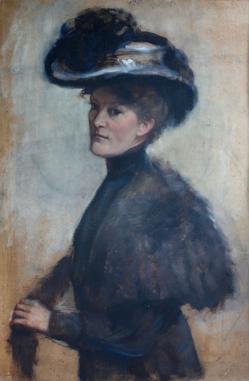 Onbekend schilderij door Fanny Inama von Sternegg