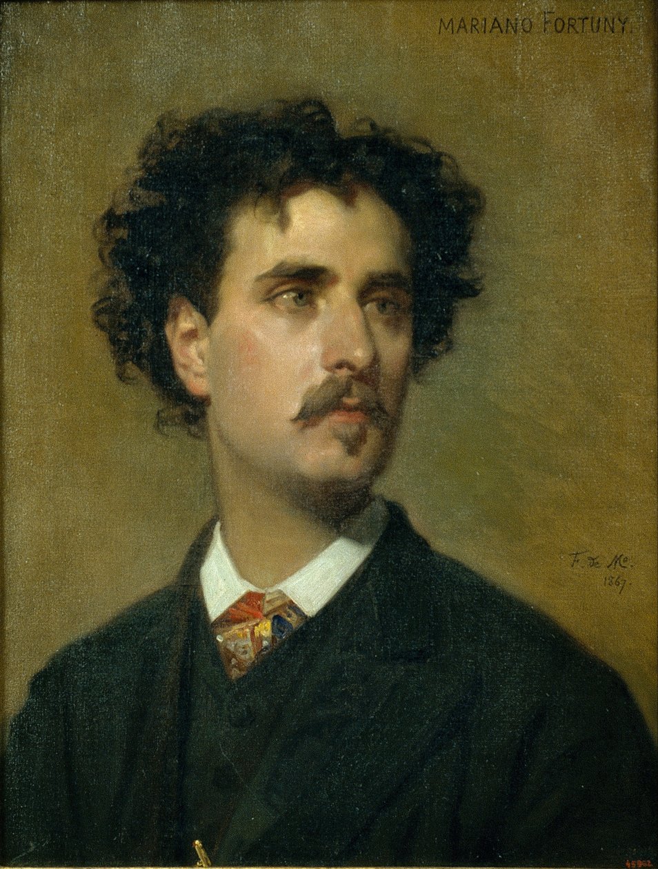 Mariano Fortuny door Federico de Madrazo y Kuntz