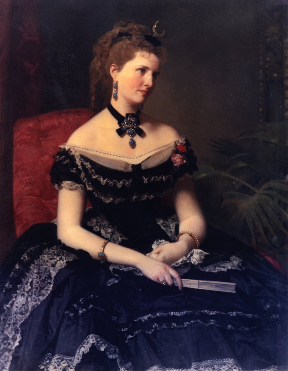Matilde de Aguilera y Gamboa, Vrouwe van Fontagud door Federico de Madrazo y Kuntz
