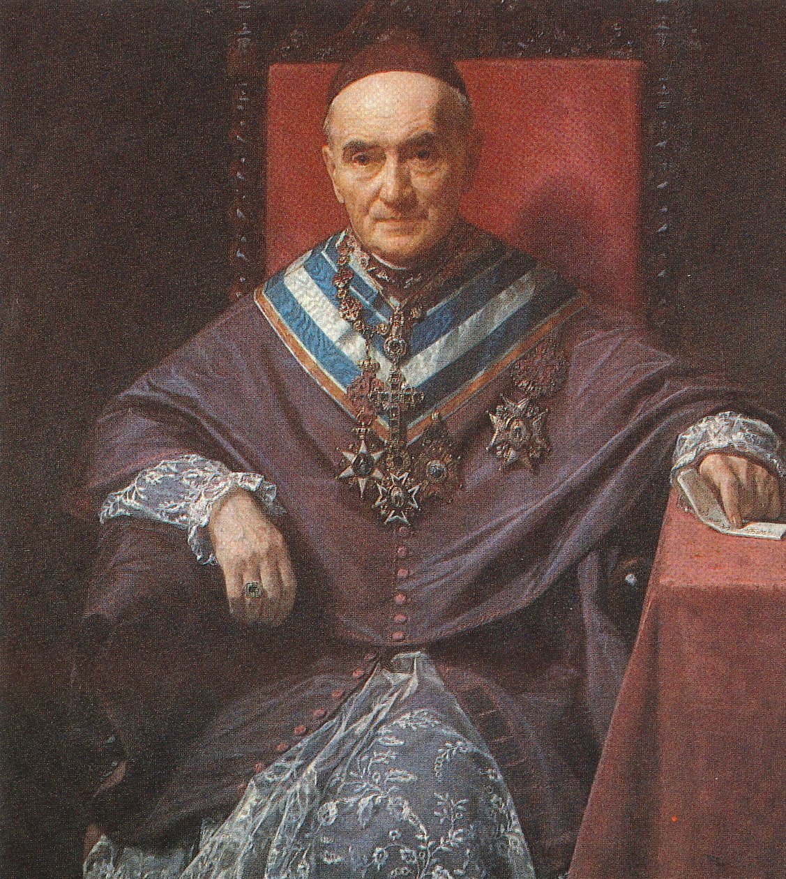 Spaans: Antonio de Posada Rubín de Celis door Federico de Madrazo y Kuntz