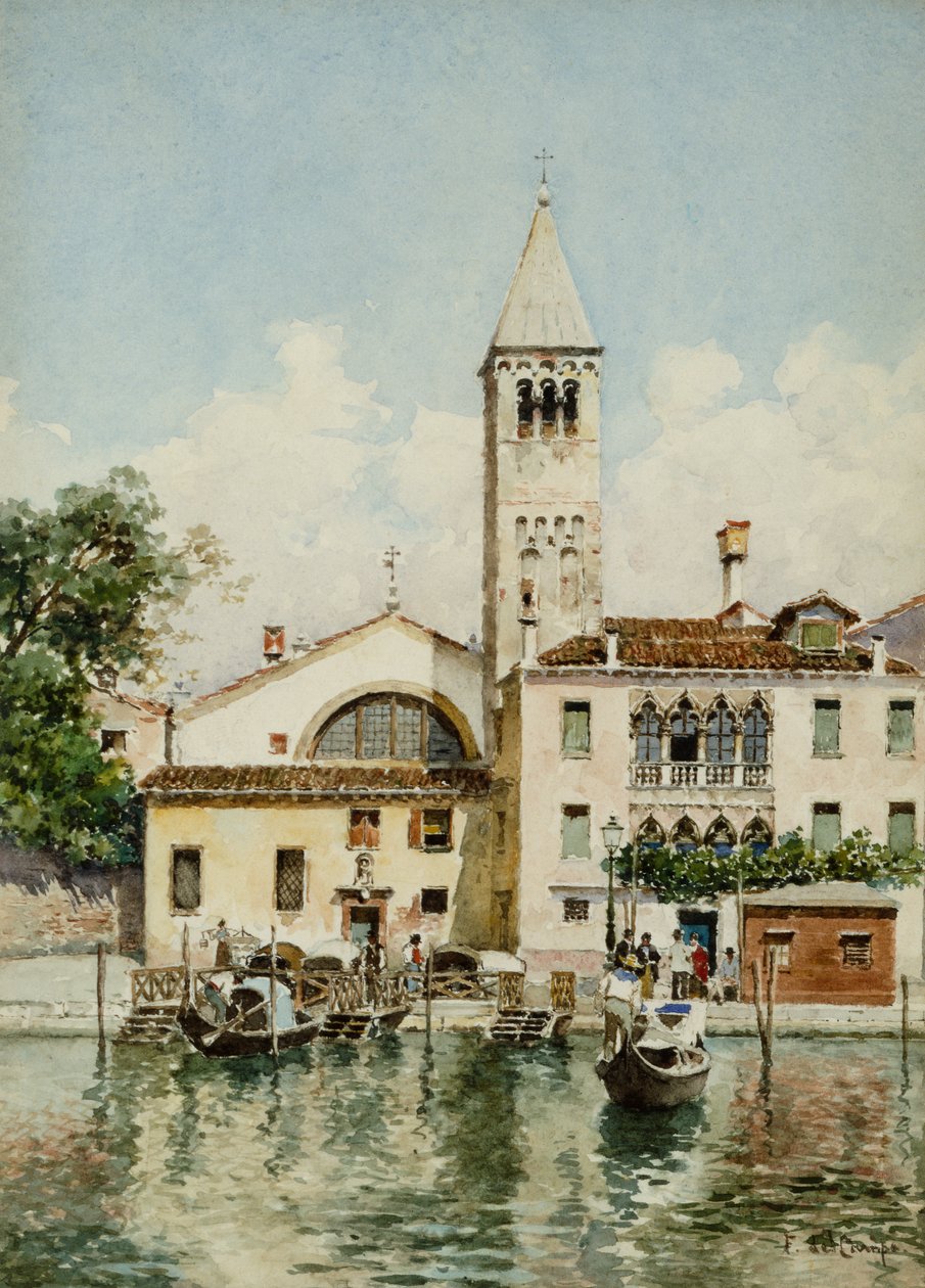 San Samuele, Venetië door Federico del Campo