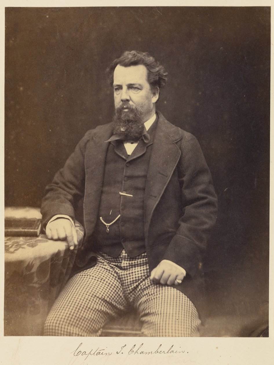 Kapitein T. Chamberlain door Felice Beato