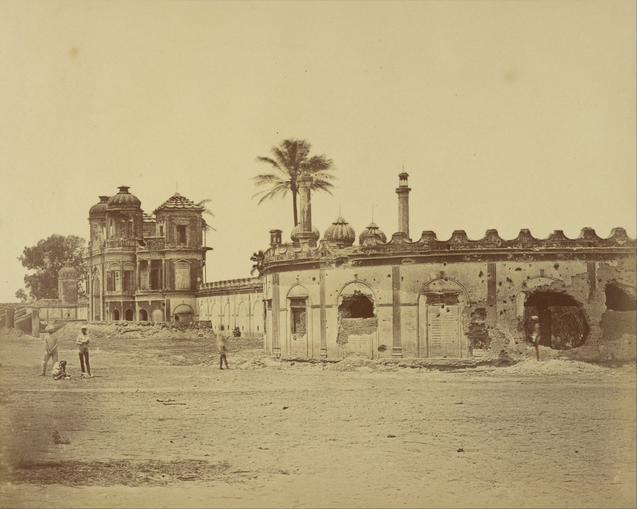 Exterieur van de Secundra Bagh door Felice Beato