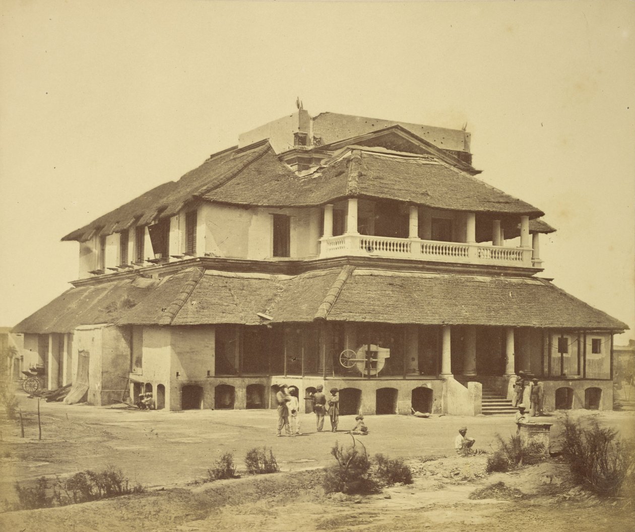 Het Huis van Majoor Banks door Felice Beato
