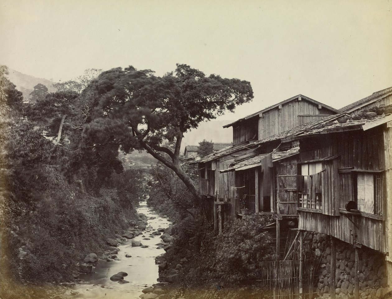 Geboorteplaats Nagasaki door Felice Beato