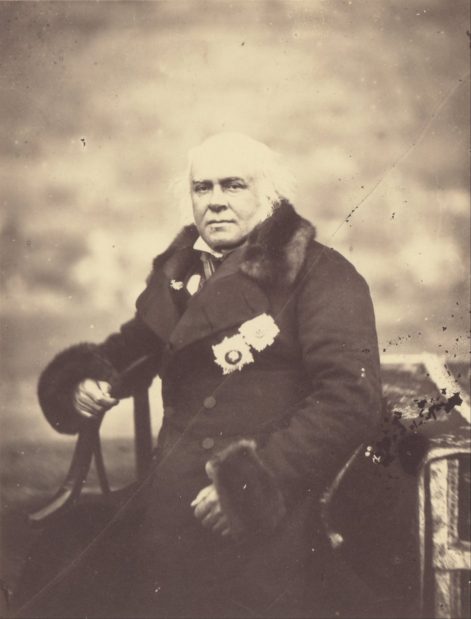 Portret van Lord Elgin, Gevolmachtigde en Ambassadeur, Die het Verdrag Ondertekende door Felice Beato