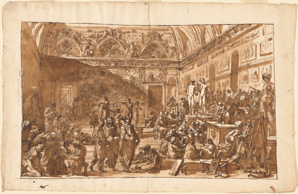 De School van Rome door Felice Giani