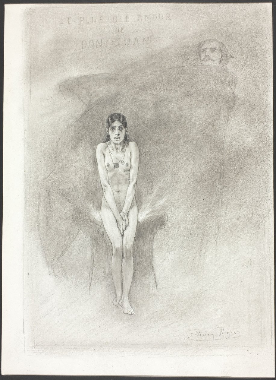 De Grootste Liefde van Don Juan door Félicien Rops