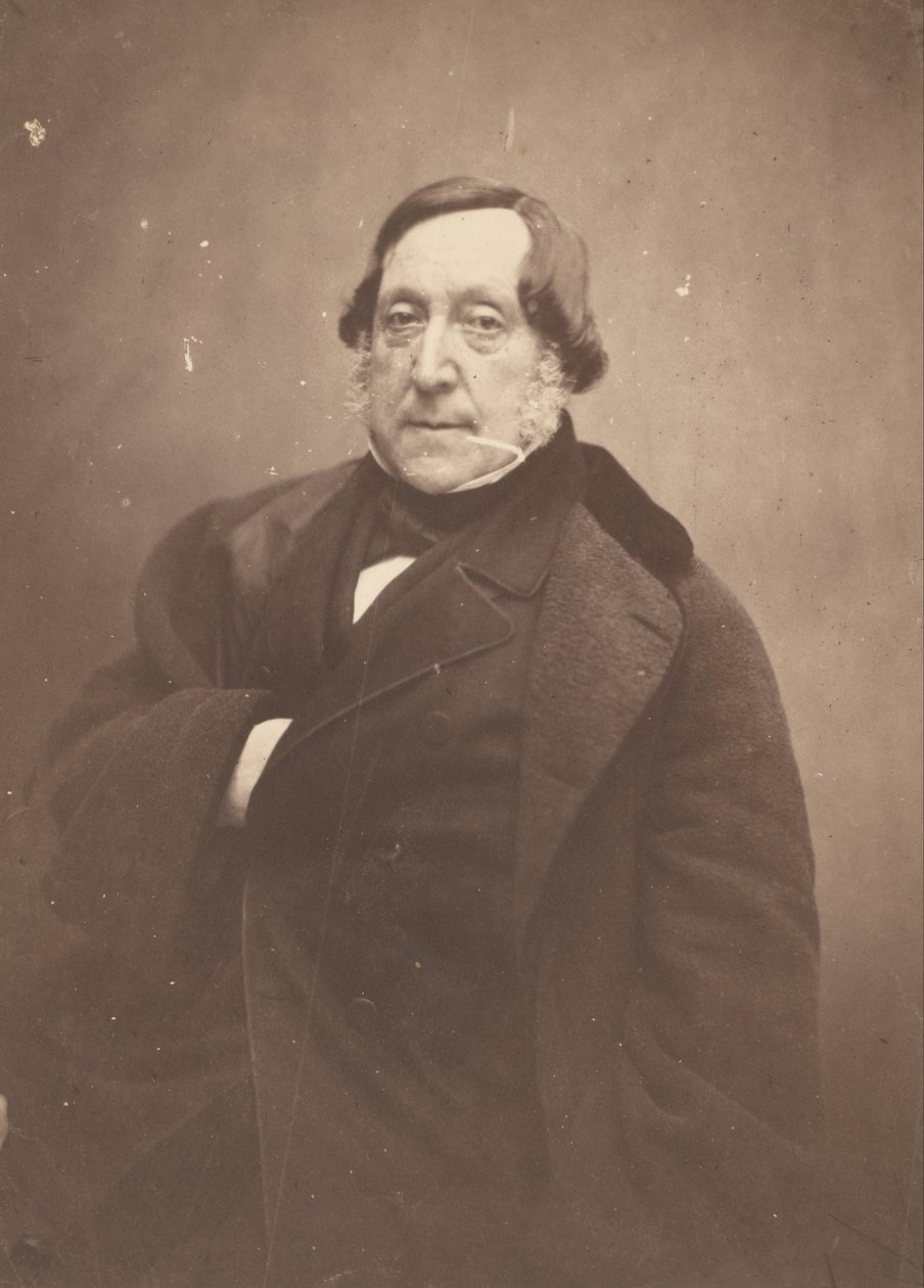 Gioacchino Rossini door Nadar