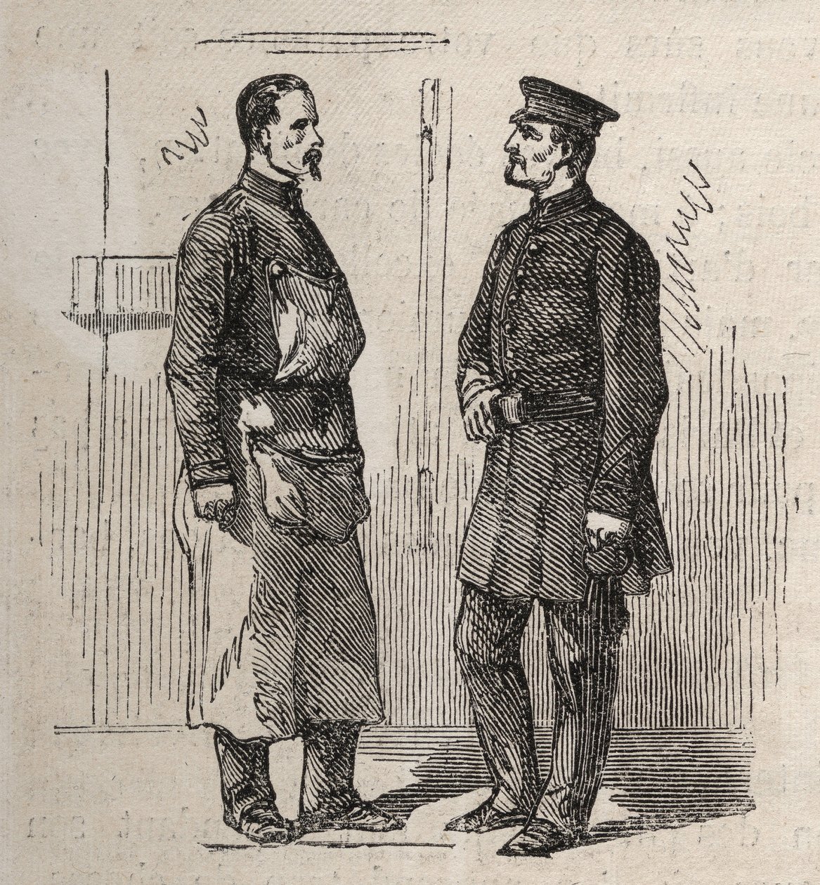 Parijs - Gevangenis de la Petite Roquette (gevangenis voor vrouwen en adolescenten) door Felix (after) Thorigny
