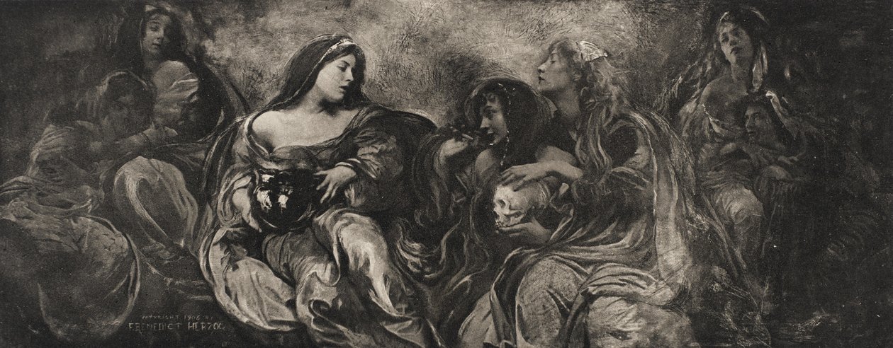 Tussen de beker en de lip, 1907 door Felix Benedict Herzog
