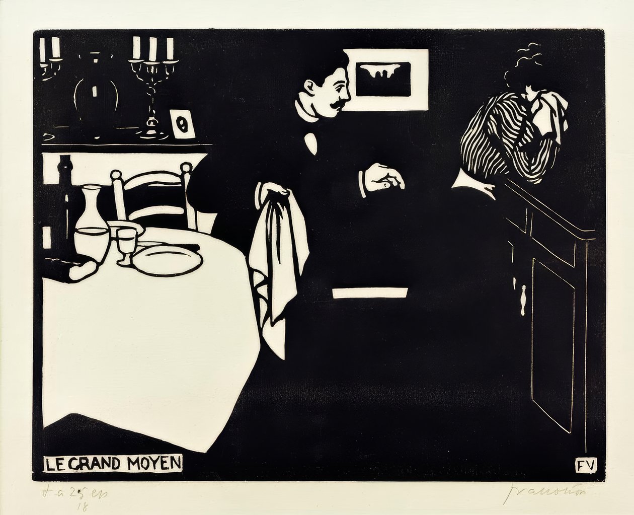 Het grote middel door Felix Edouard Vallotton