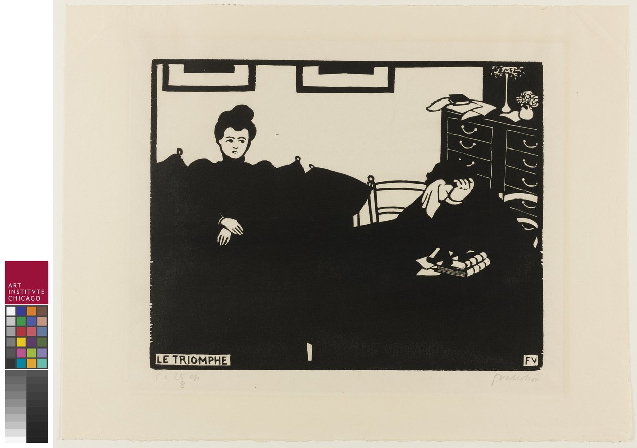 De Triomf, plaat twee uit Intimacies door Felix Edouard Vallotton