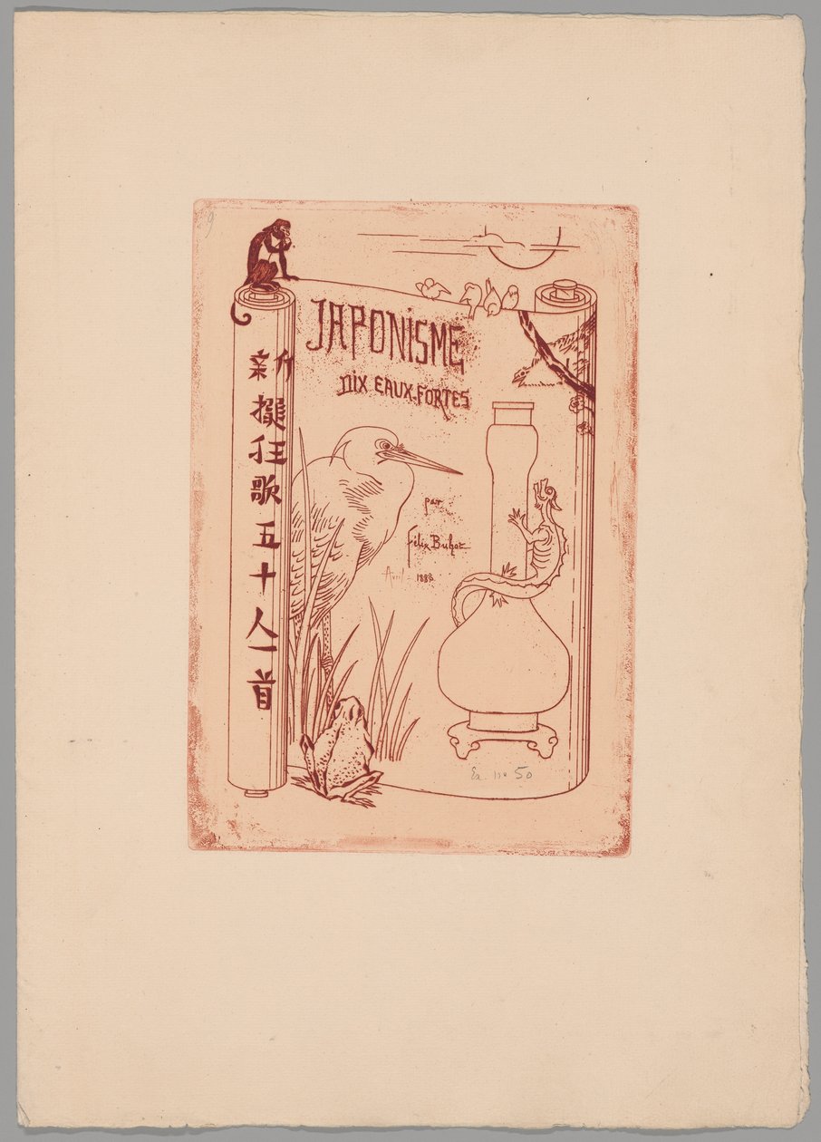 Japonisme door Felix Hilaire Buhot