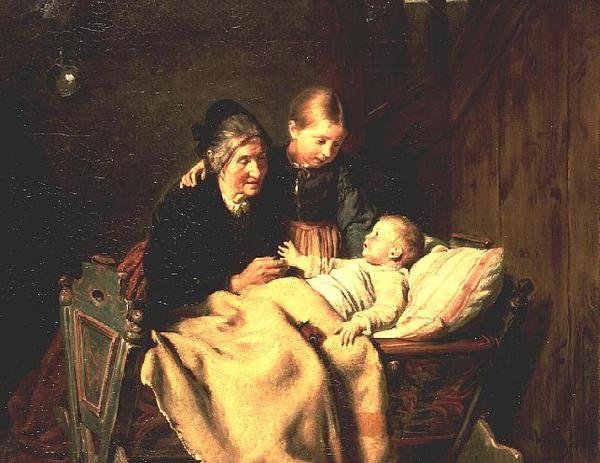 Het middelpunt van de aandacht door Felix Schlesinger