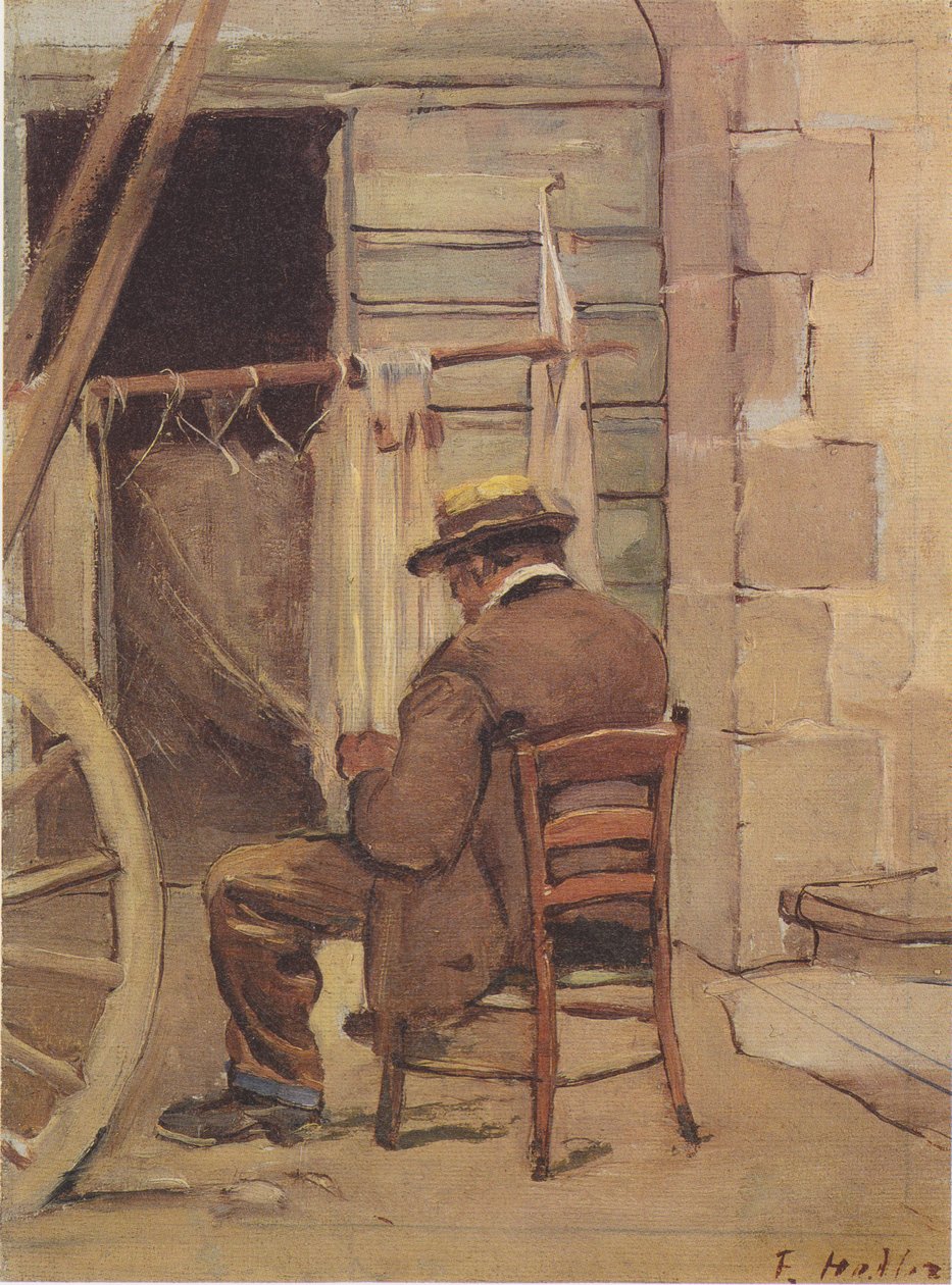 De Nettenboeter door Ferdinand Hodler