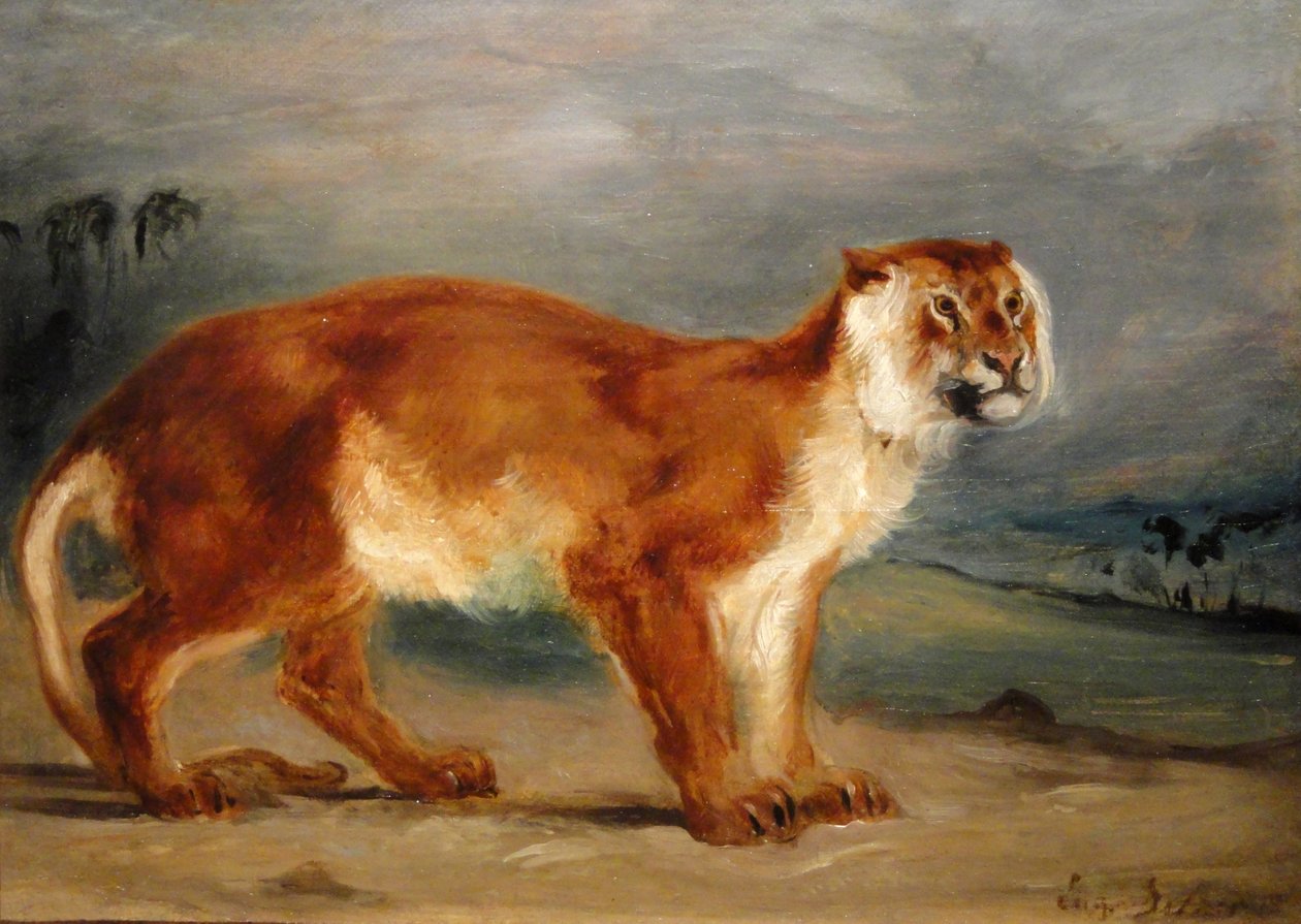 Ny Carlsberg Glyptotek door Ferdinand Victor Eugene Delacroix