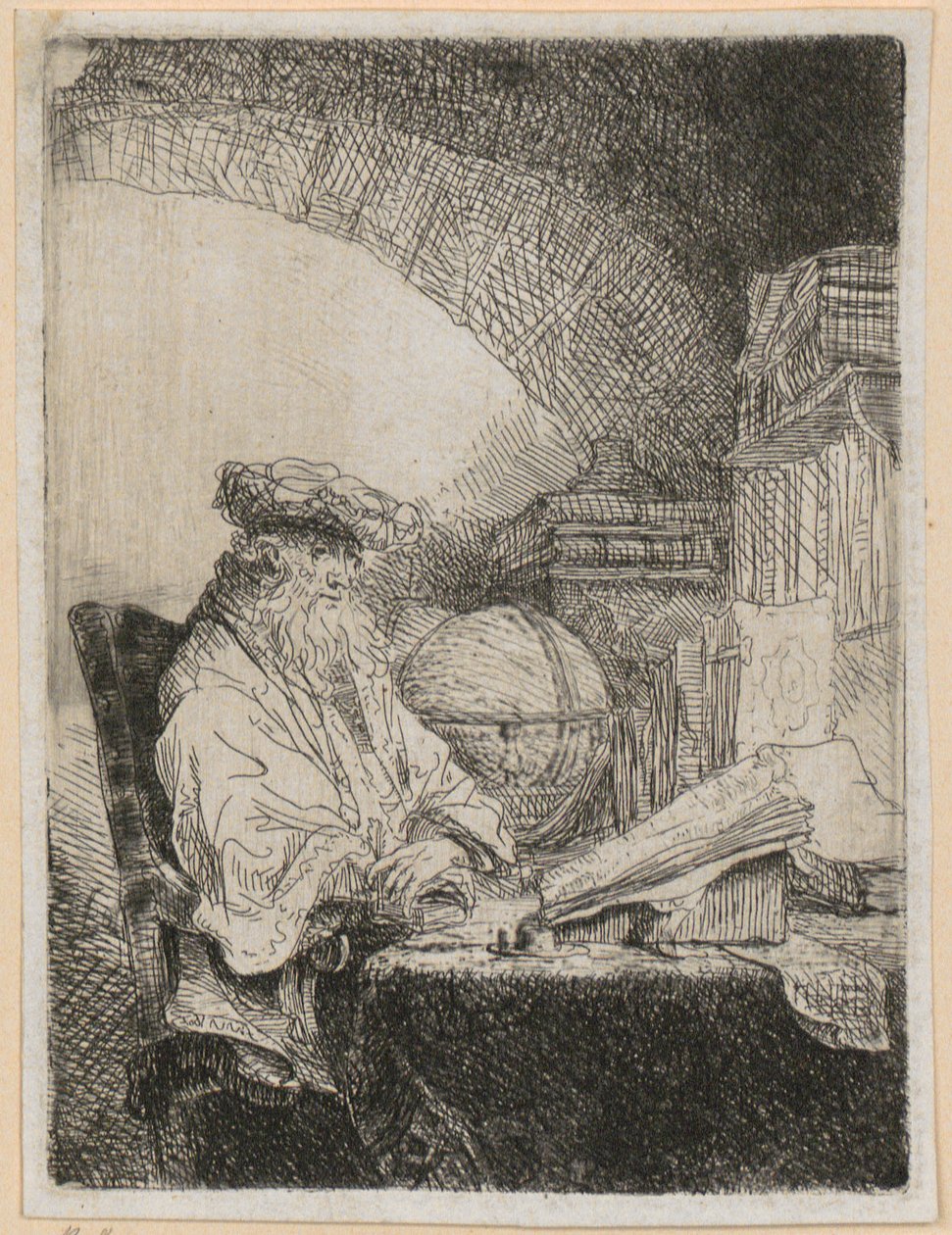 Astrologe door Ferdinand Bol