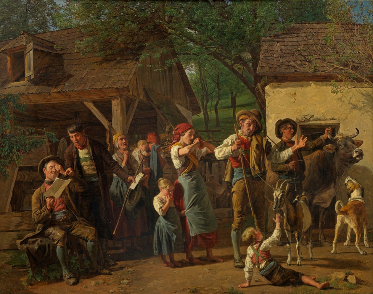 De beslaglegging door Ferdinand Georg Waldmüller