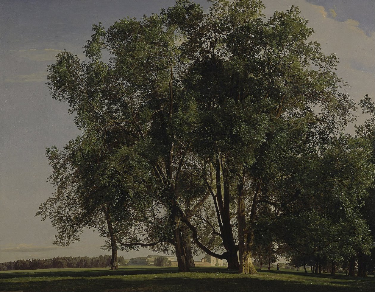 Prater-landschap door Ferdinand Georg Waldmüller