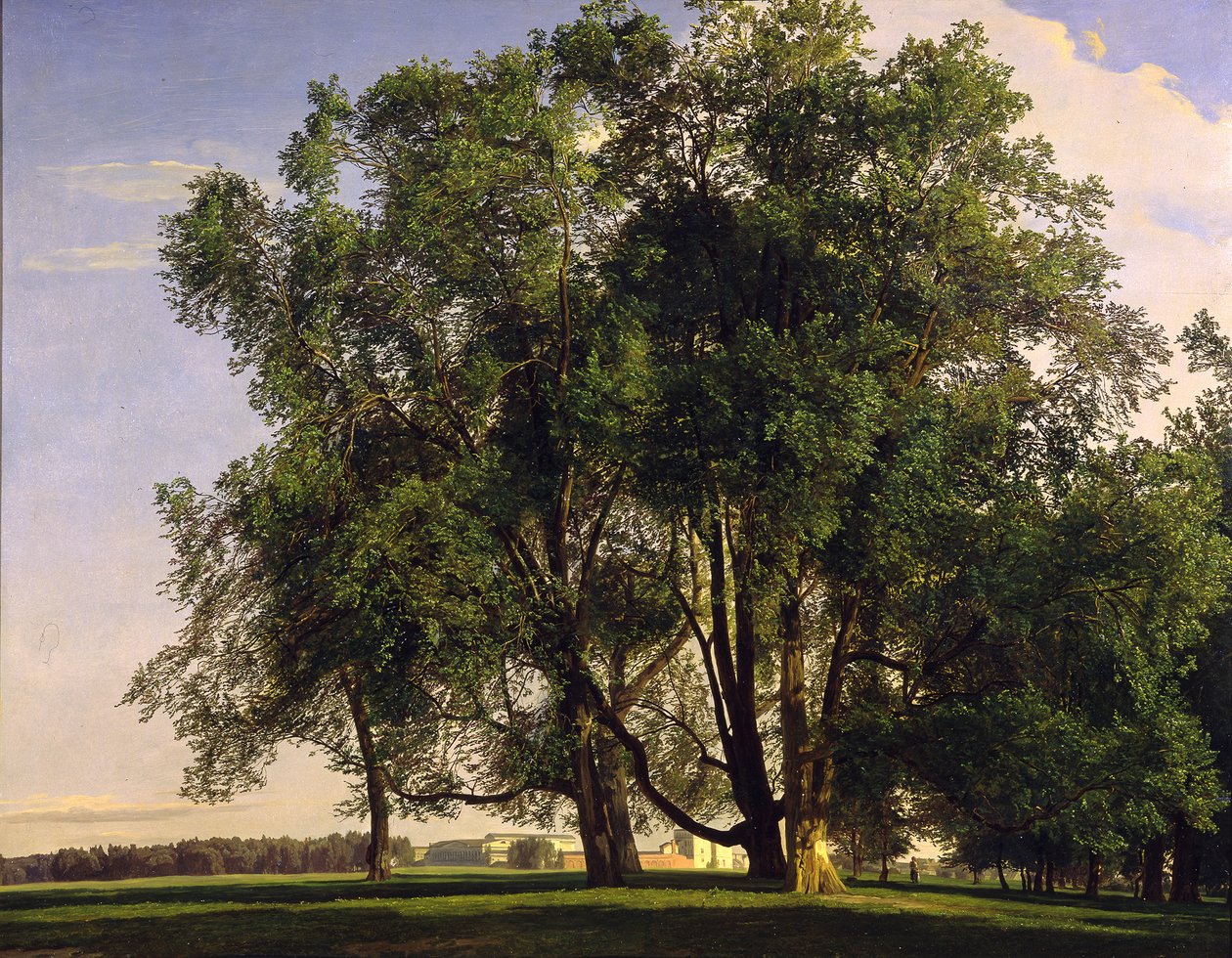 Prater-landschap door Ferdinand Georg Waldmüller