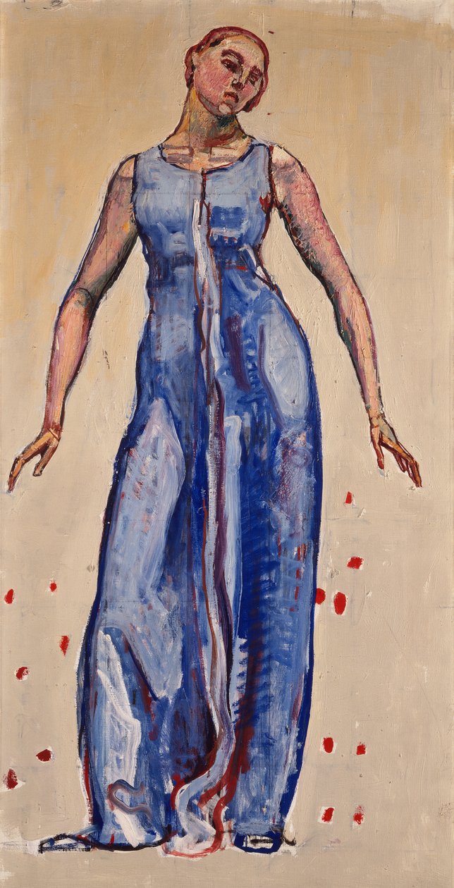 Figuur om in de Oneindigheid te Kijken door Ferdinand Hodler