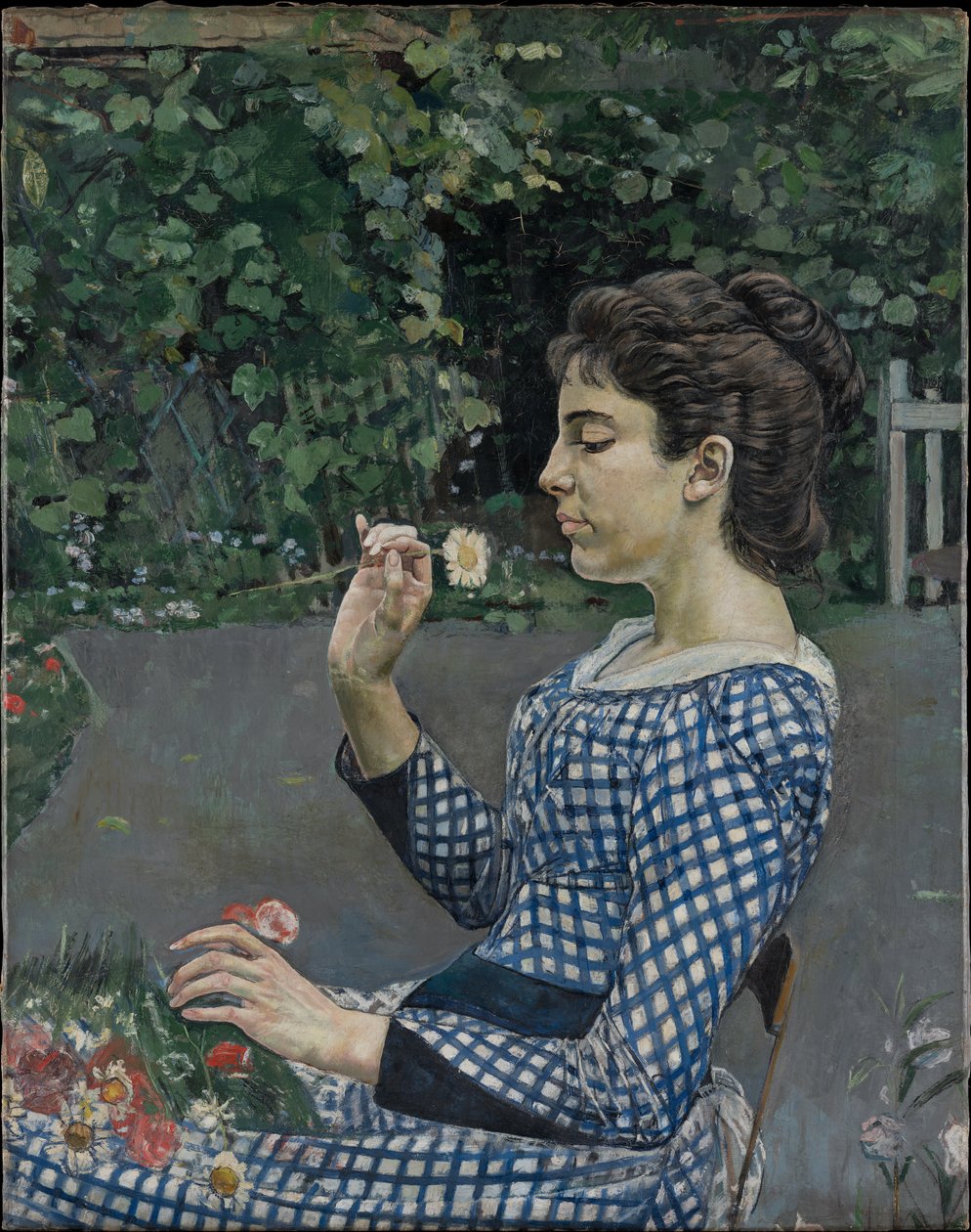 Portret van Hélène Weiglé door Ferdinand Hodler
