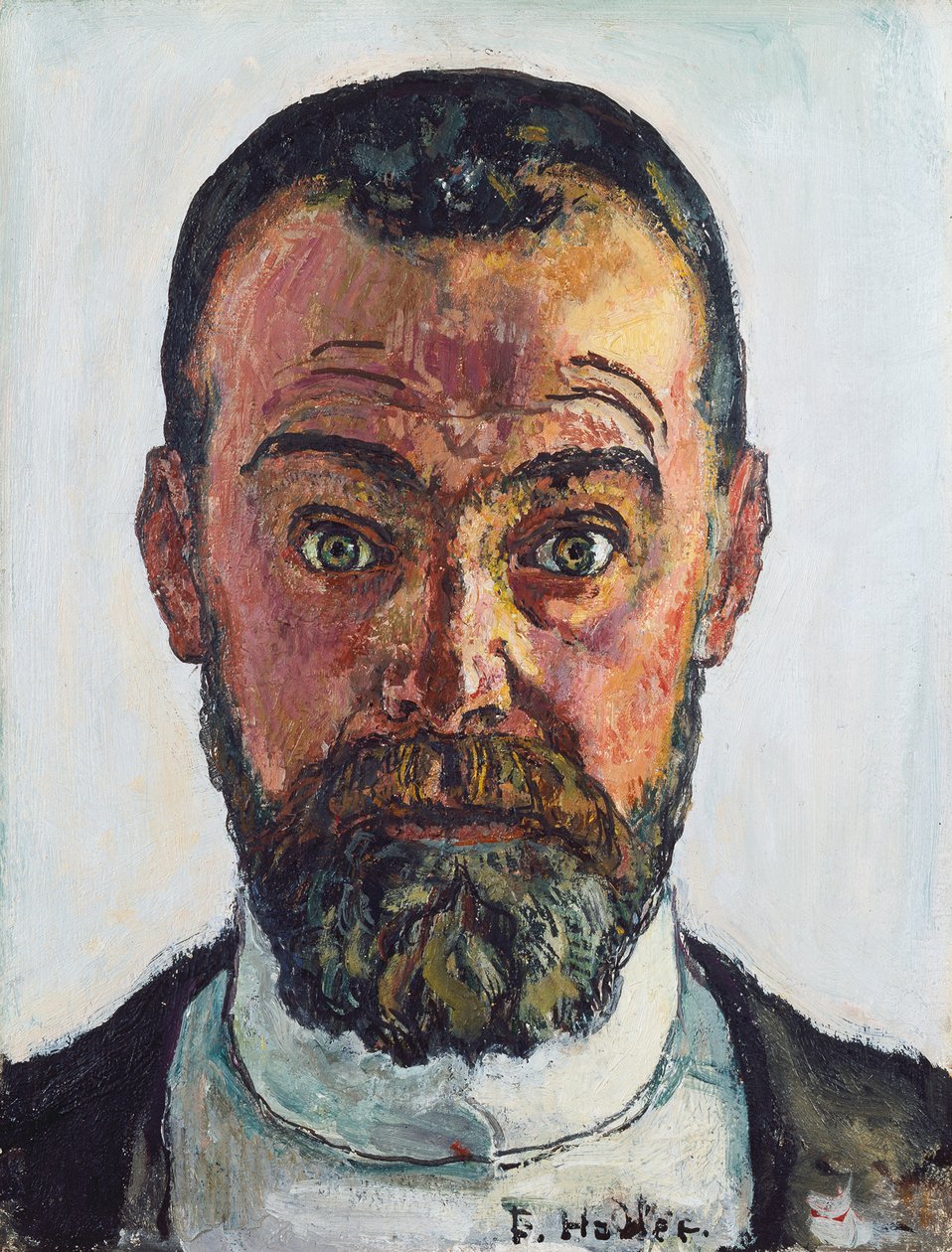 Zelfportret, 1912 door Ferdinand Hodler